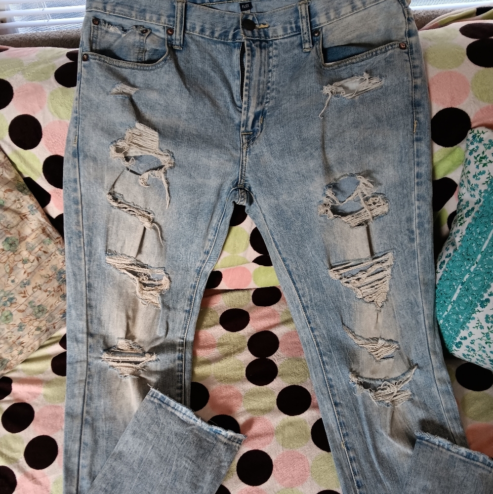 American Eagle Outfitters Light Blue Flex Jeans
